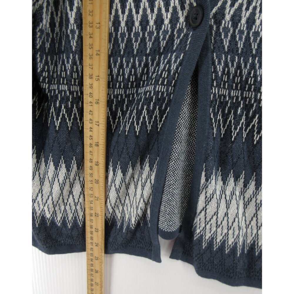 Pendleton Sweater Medium Petites Linen Blend Card… - image 4